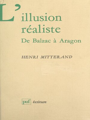 cover image of L'illusion réaliste